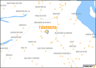 map of Townsend