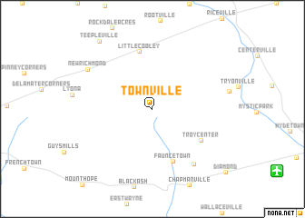 map of Townville