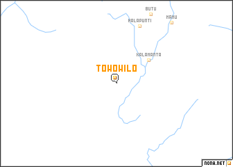 map of Towowilo