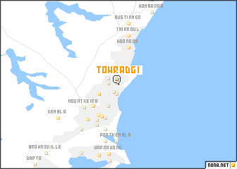 map of Towradgi