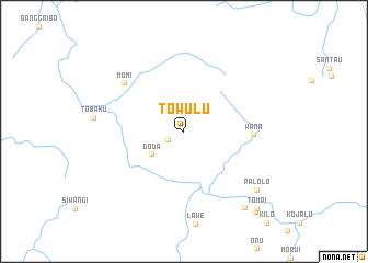 map of Towulu