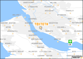 map of Toxteth