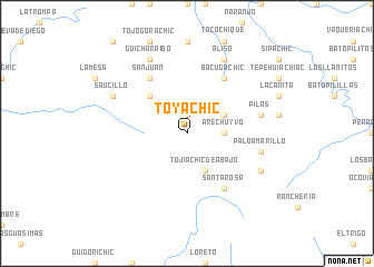 map of Toyachic