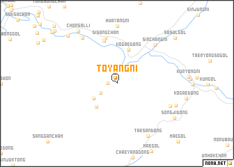 map of Toyang-ni