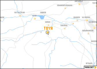 map of Toya