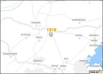 map of Toya