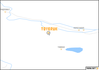 map of Toyeruk