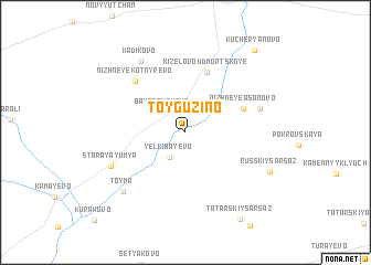 map of Toyguzino