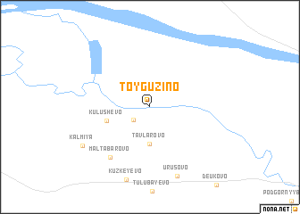 map of Toyguzino