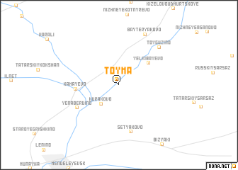 map of Toyma