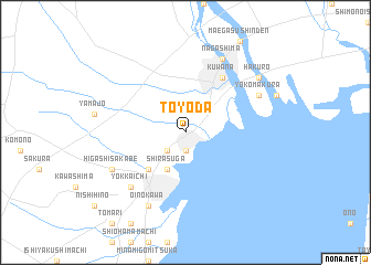 map of Toyoda