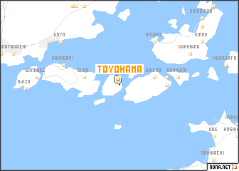 map of Toyohama
