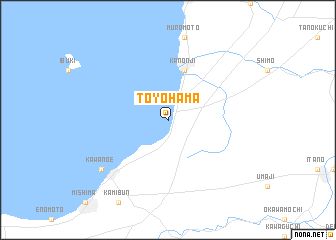 map of Toyohama