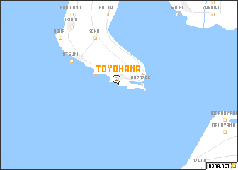 map of Toyohama