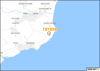 map of Toyoma