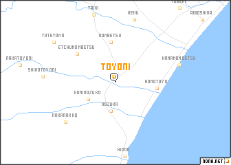 map of Toyoni