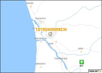 map of Toyoshimamachi