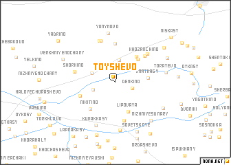 map of Toyshevo