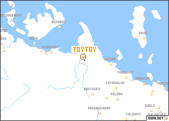 map of Toytoy