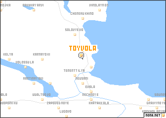 map of Toyvola