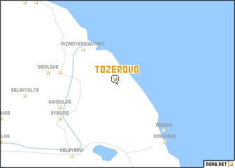 map of Tozerovo