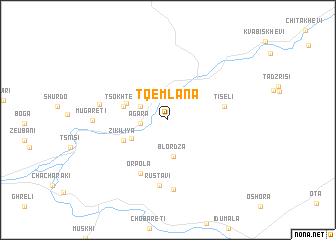 map of Tqemlana