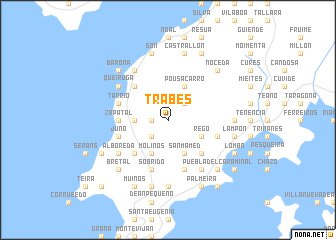 map of Trabes