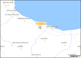 map of Trabia