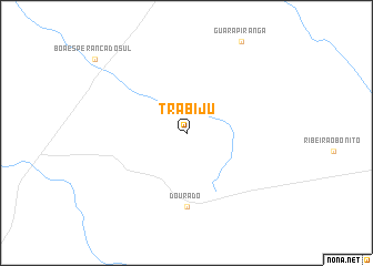 map of Trabiju