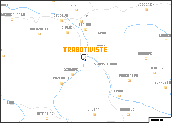 map of Trabotivište