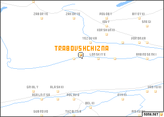 map of Trabovshchizna