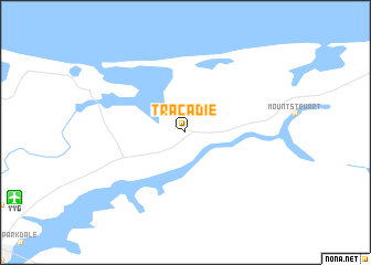 map of Tracadie