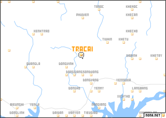 map of Tra Cài