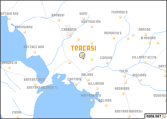 map of Tracasi