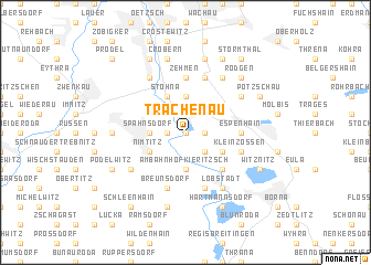 map of Trachenau