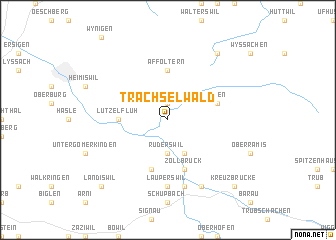 map of Trachselwald