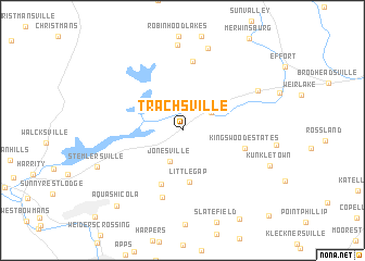 map of Trachsville