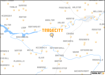 map of Trade City