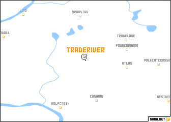 map of Trade River