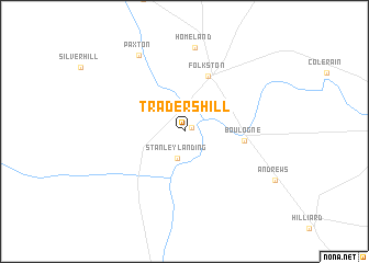 map of Traders Hill