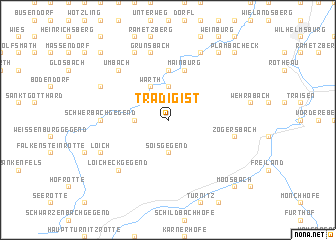 map of Tradigist