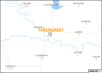 map of Trading Post