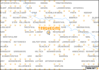 map of Tradweging
