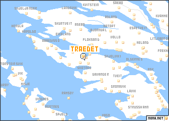 map of Trædet