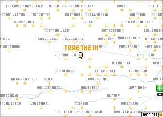 map of Traenheim