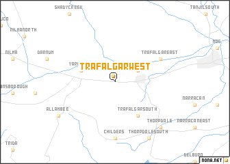 map of Trafalgar West