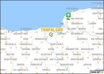 map of Trafalgar