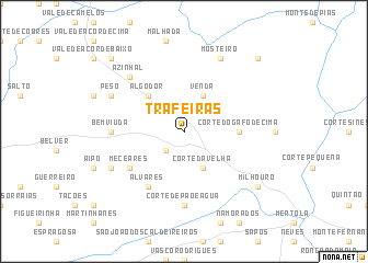 map of Trafeiras