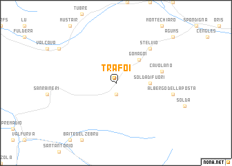 map of Trafoi