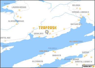 map of Trafrask